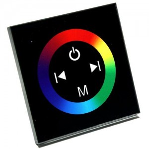 Контроллер RGB OEM 12A-Touch black встраиваемый