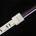 Коннектор для светодиодных лент OEM SC-22-SW-15-5 10mm RGBW 2joints wire (провод-2 зажима)