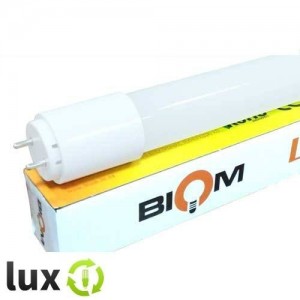 Светодиодная лампа Biom T8-GL-600-8W CW 6200К G13 стекло матовое