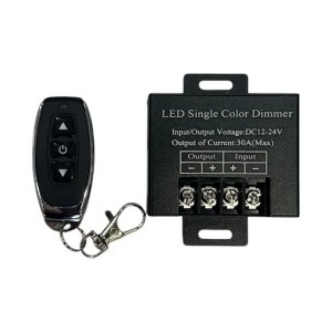 Діммер OEM D-30A-RF-3 кнопки DC12-24V (30А 1 канал) Діммер OEM D-30A-RF-3 кнопки DC12-24V (30А 1 канал)