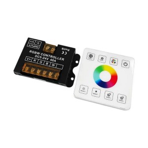 Контролер RGBW OEM C-40-Touch-V2 DC12-24V (10A*4каналу) білий Контролер RGBW OEM C-40-Touch-V2 DC12-24V (10A*4каналу) білий