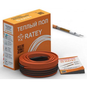 Теплый пол Ratey RD2 - 1440 Вт двужильный кабель